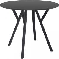 Стол пластиковый Max Table Ø90 черный
