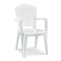Кресло пластиковое Super Elegant Monobloc белый