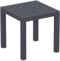 Столик пластиковый журнальный Ocean Side Table темно-серый