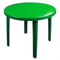 Стол круглый Ostby зеленый