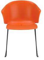 Кресло пластиковое Grace оранжевый