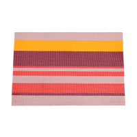 Подставка сервировочная OTTO, прямоугольная, розовый+желтый, 45*30см