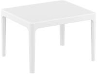 Столик пластиковый журнальный Sky Side Table белый