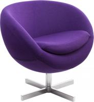 Кресло дизайнерское A686 фиолетовый
