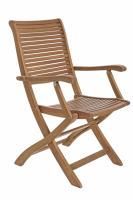 Кресло деревянное складное Noemi коричневый