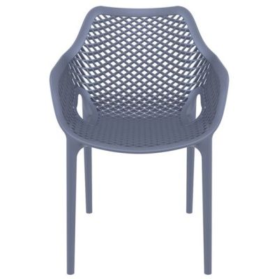 Кресло пластиковое Air XL, серое