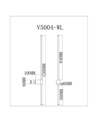 Настенный светодиодный светильник Moderli V5004-WL Ricco