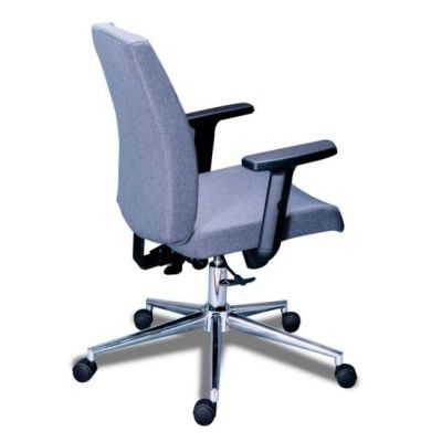 Кресло для офиса ПАУК, серо-голубой