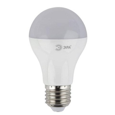 Лампа светодиодная ЭРА, 11 (100) Вт, цоколь E27, груша, теплый белый свет, 25000 ч., LED, smdA60-10w-827-E27, Б0020532