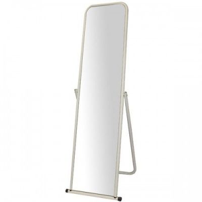 5МM-01(белый матовый) Зеркало примерочное напольное, 500Lх1550Hx500Dмм, зеркальное полотно 1500х370мм