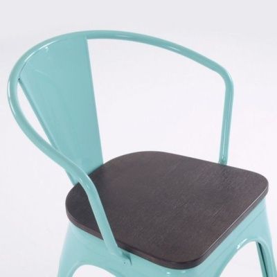 Кресло Tolix Wood Style, цвет по RAL