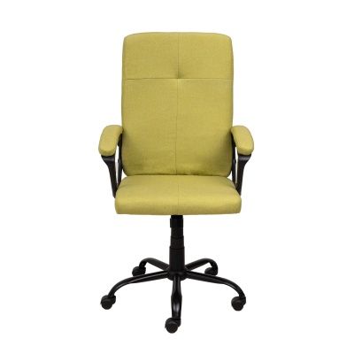 Кресло поворотное Mark, светло-зеленый, ткань