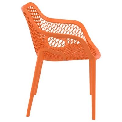 Кресло пластиковое Air XL, оранжевое