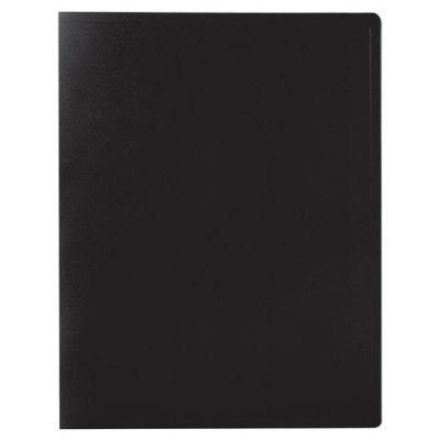 Папка 20 вкладышей STAFF, черная, 0,5 мм, 225693