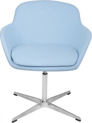 Кресло дизайнерское A646-5 (Elegance S) светло-голубой