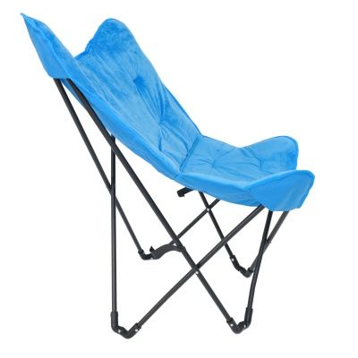 Кресло складное Maggy, синий, ткань