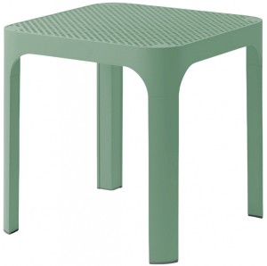 Столик пластиковый журнальный Net Table 40 мятный