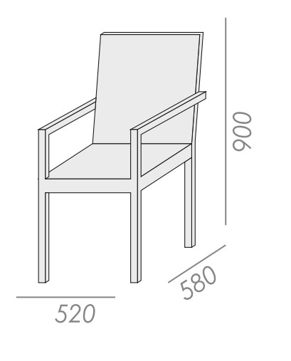 Кресло плетеное Dove бежевый люкс