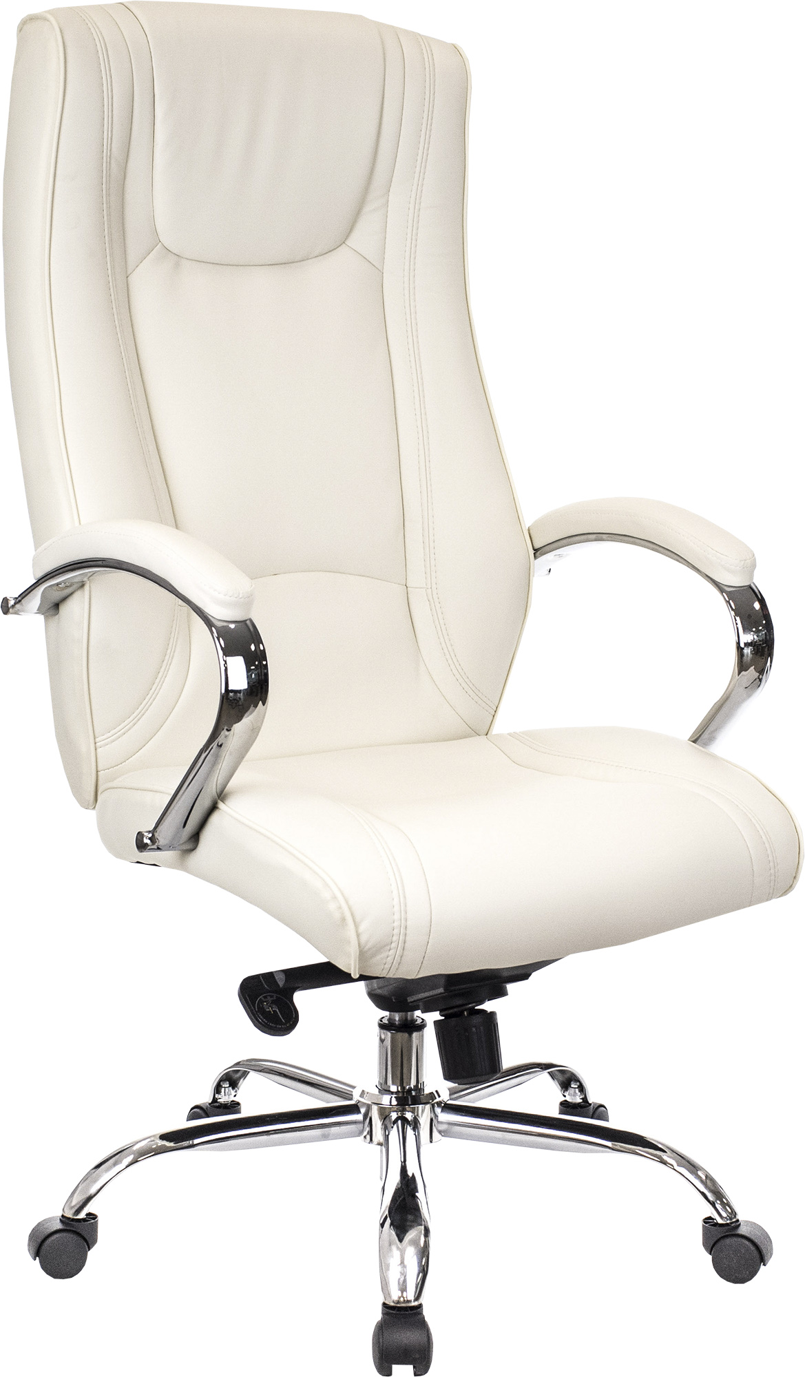 Кресло Everprof King (Кинг) M Экокожа Кремовый