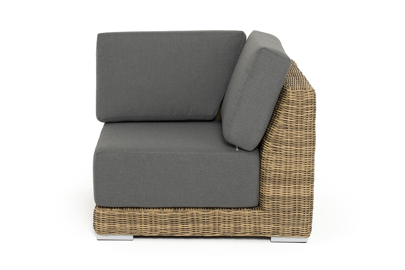 "Капри" модуль диванный угловой с подушками