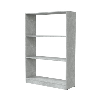 Стеллаж островной №1300-300мм, Метрополитан Грей