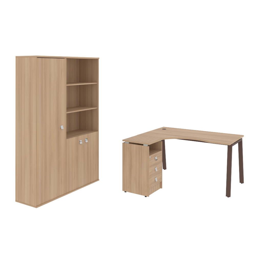 Офисная мебель Metal System Style, комплект №4 (А-опоры)