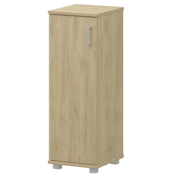 Стеллаж низкий узкий закрытый Аргентум "НТ-440;НТ-601" Баттл Рок