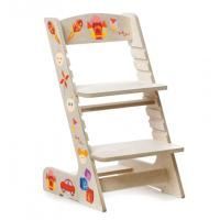 Детский растущий стул Оранжевые игрушки