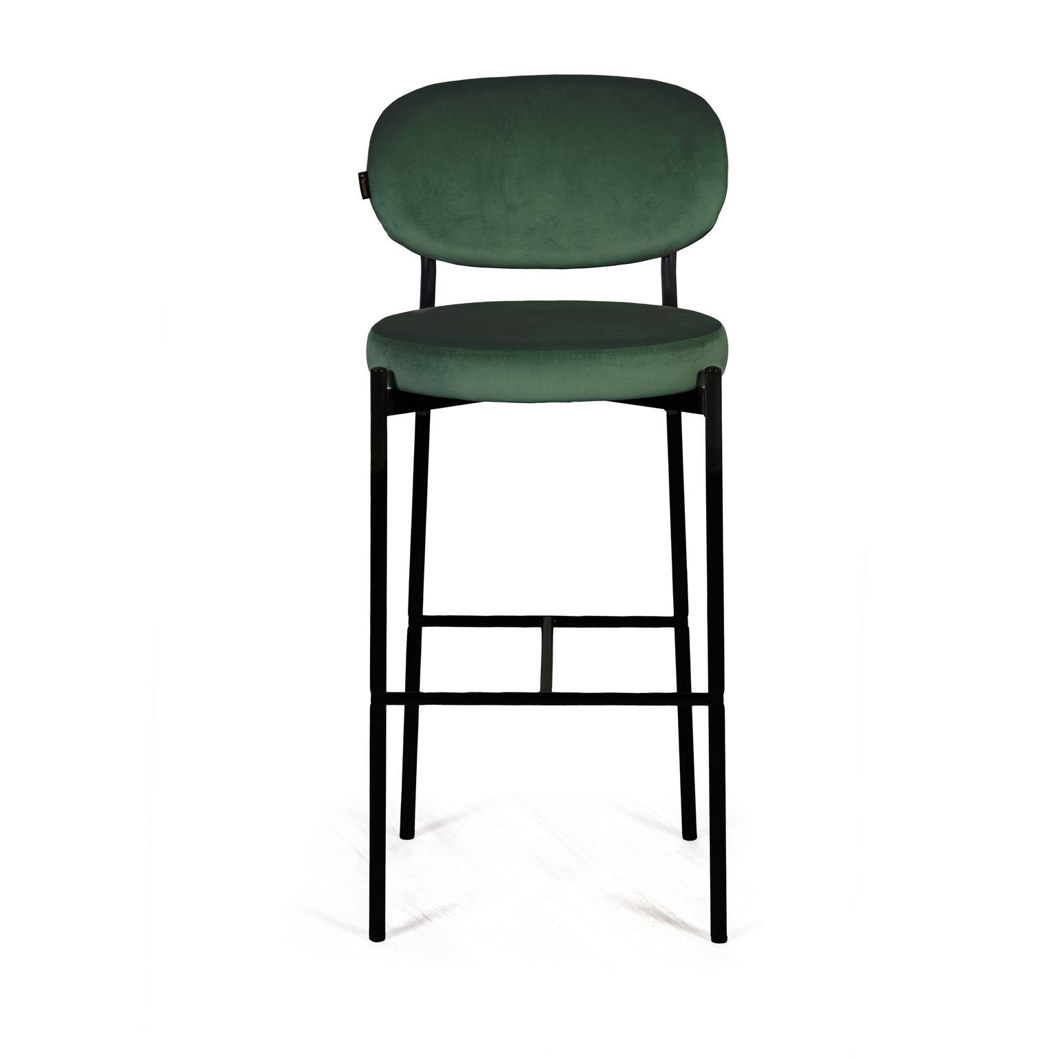 Стул барный Mason, бархат зеленый 19