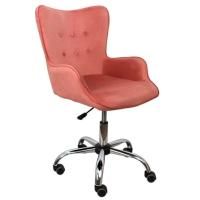 Кресло поворотное Bella, медный, велюр