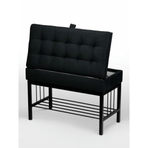 Банкетка Н-76 (черный/черный)