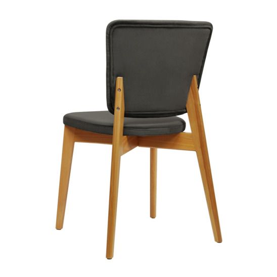 Стул Safir, велюр тёмно-серый