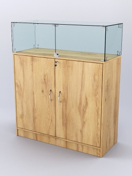 Прилавок "ВАЛЕНТИНО" №4, Дуб Золотистый U1148