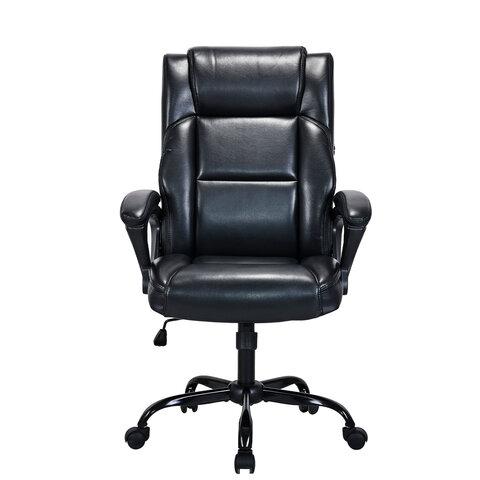 Кресло BRABIX PREMIUM "Oslo EX-549", рециклированная кожа, разборное пятилучие, черное, 532978