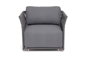 "Лугано" кресло плетеное из роупа