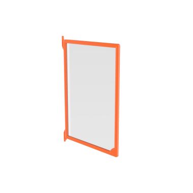 Рамка пластиковая для перекидной системы INFOFRAME-A4 , цвет оранжевый