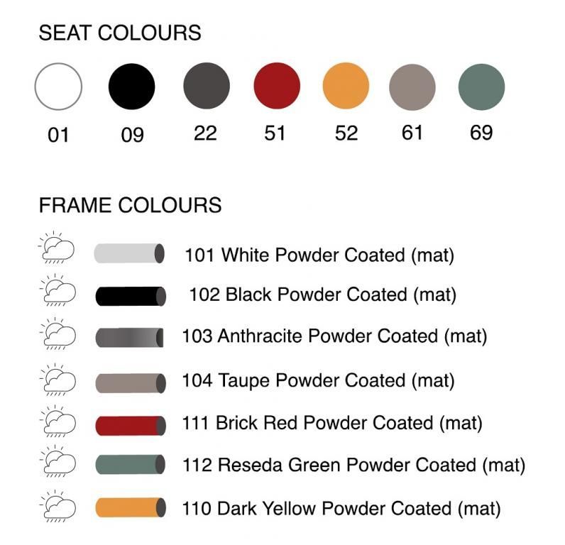 Кресло пластиковое Globe-K ML зеленый