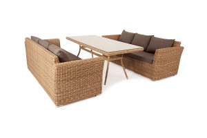 "Мокко Дабл" обеденная группа из искусственного ротанга