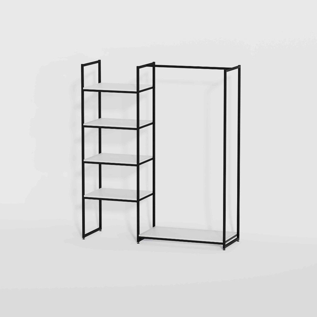 Стеллаж для одежды К-1701 в стиле Loft