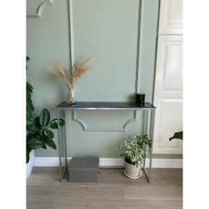 Журнальный столик стекло под мрамор бурый/каркас хром цена 11 200 ₽ Журнальный столик стекло под мрамор бурый/каркас хром