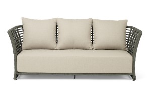 "Валенсия" диван из искусственного ротанга трехместный