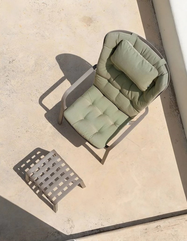 Подушка-подголовник для лаунж кресла Folio зеленый