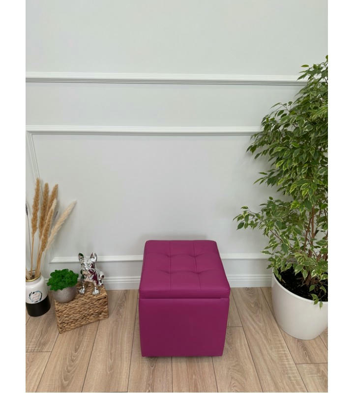 Пф-400-Я Кожа (фуксия)