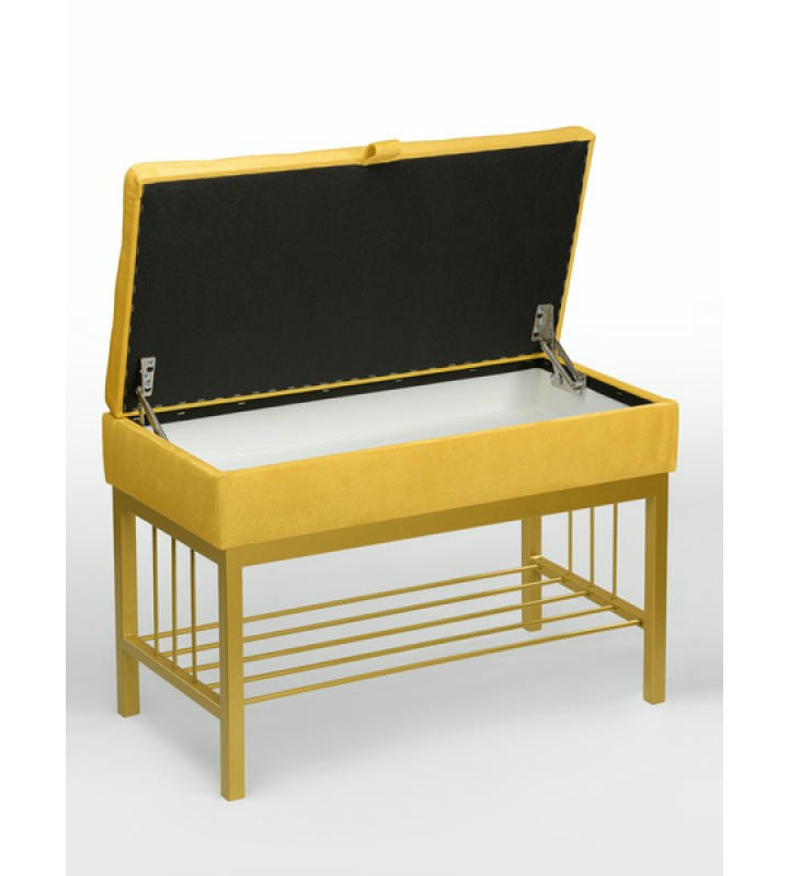 Банкетка Н-76 (золото/желтый)