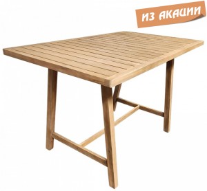 Стол деревянный барный Rimini натуральный