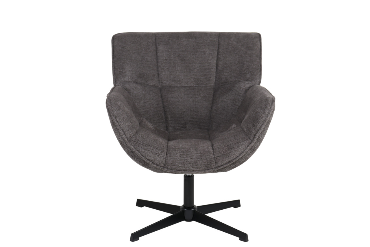 Кресло Konfele темно-серый шенилл