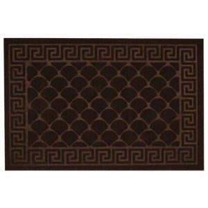 Коврик придверный 40х60 см, ВЕНГЕ, грязезащитный, 430 г/м2, фактурный рисунок ЧЕШУЙКИ, ЛЮБАША, 701059 цена 316 ₽ Коврик придверный 40х60 см, ВЕНГЕ, грязезащитный, 430 г/м2, фактурный рисунок ЧЕШУЙКИ, ЛЮБАША, 701059