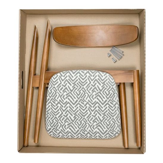 Стул Роквелл, голубой