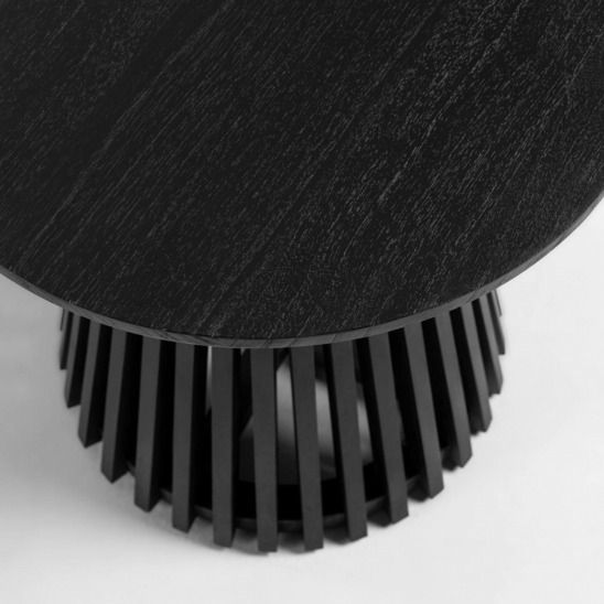 Журнальный столик Ле-Ман Ø50 черный