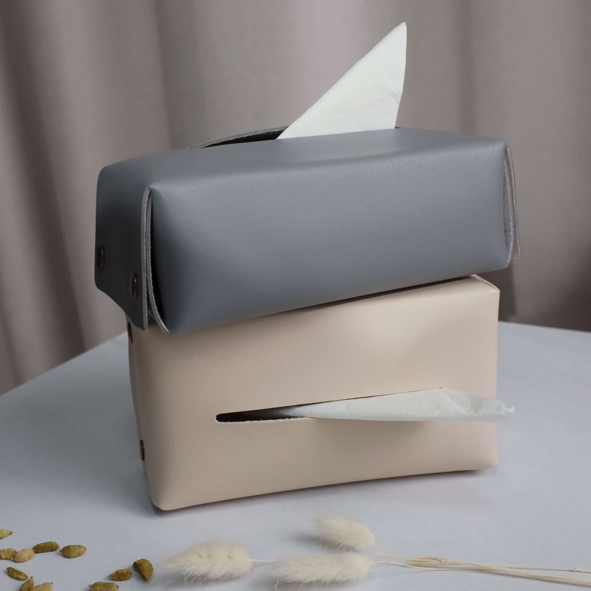 Салфетница COLLETTE, бежевый, 21*12*8см